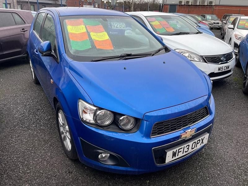 Blue Used 2013 Chevrolet Aveo LTZ Hatchback | £3,495 - Image 1/4