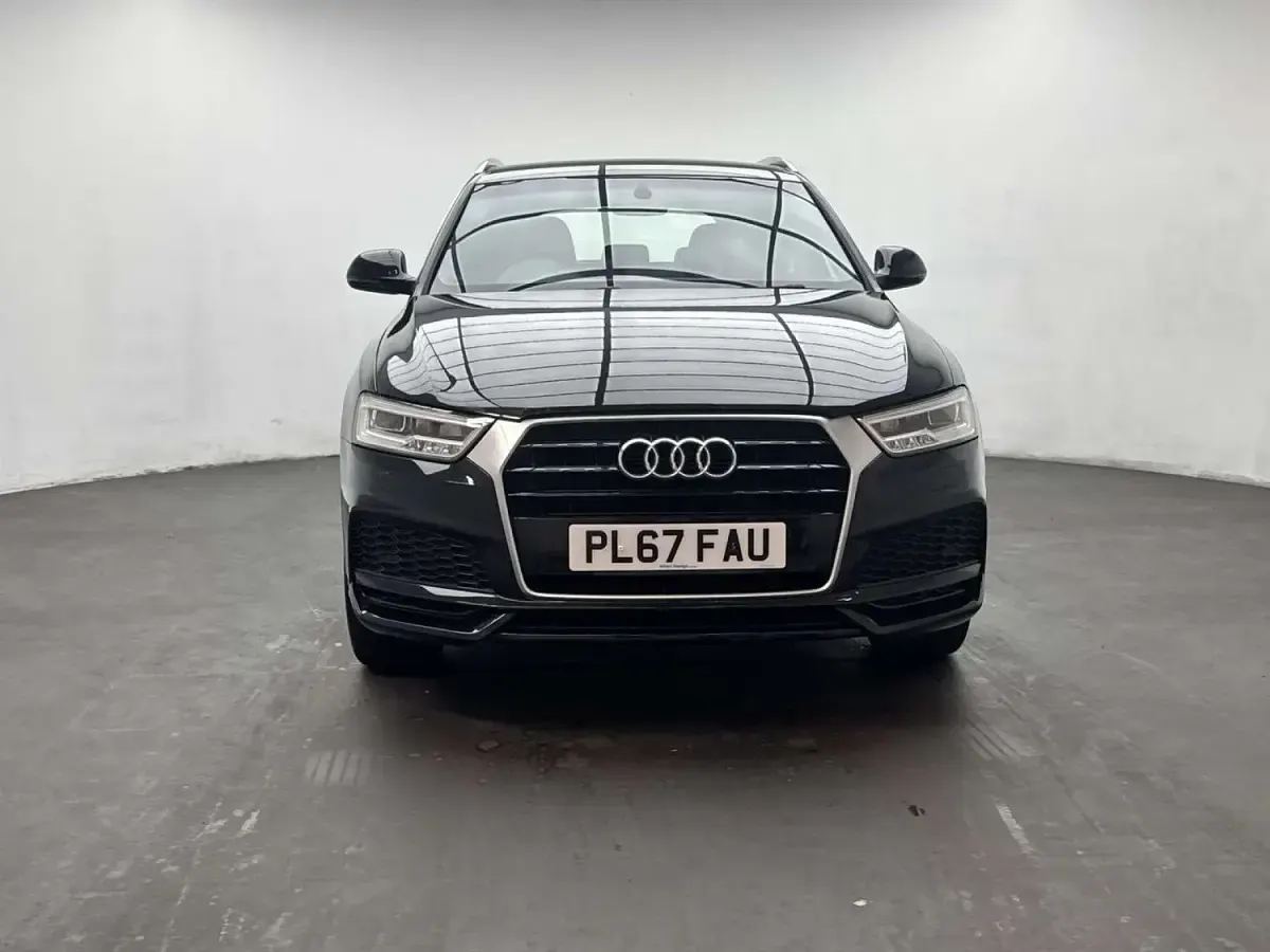 Used Audi Q3 S-Line 150 HP (110 kW) 2018 Black SUV