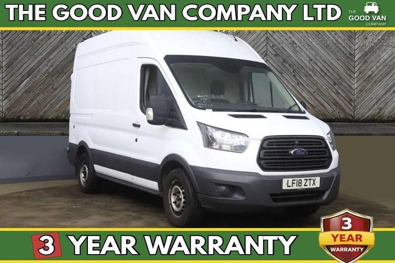 Begagnad Ford Transit 130 HK (95 kW) 2018 Vit