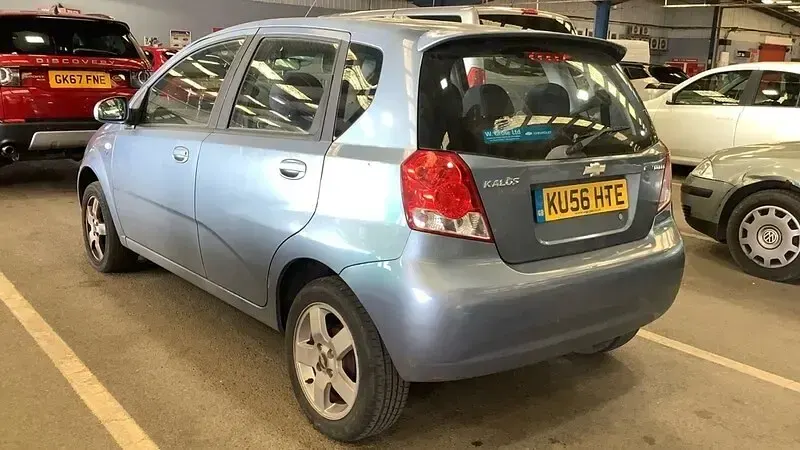 Used Chevrolet Kalos SX 2006 Blue Hatchback