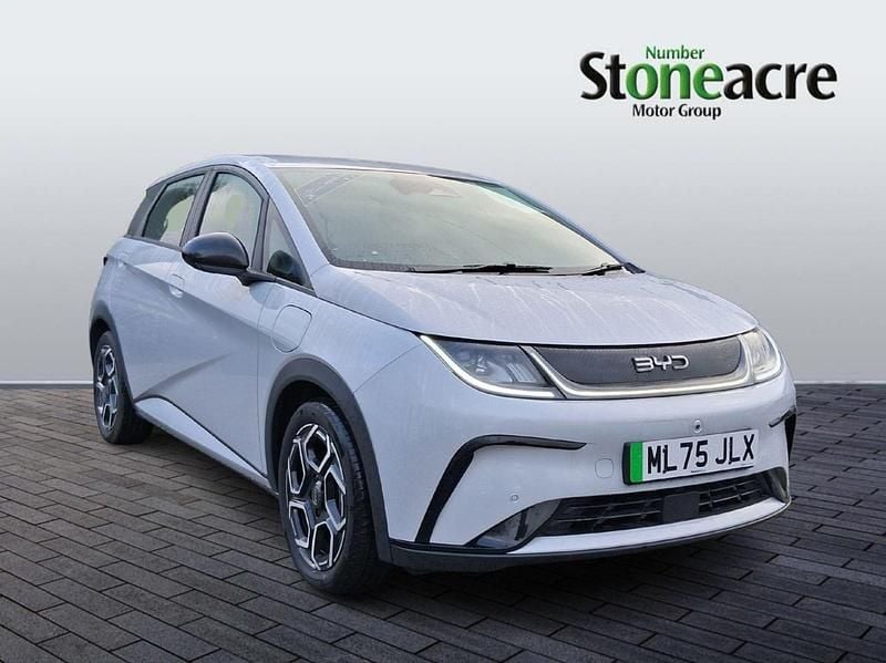 New BYD Dolphin Comfort 150 kW (204 HP) 2025 White Hatchback