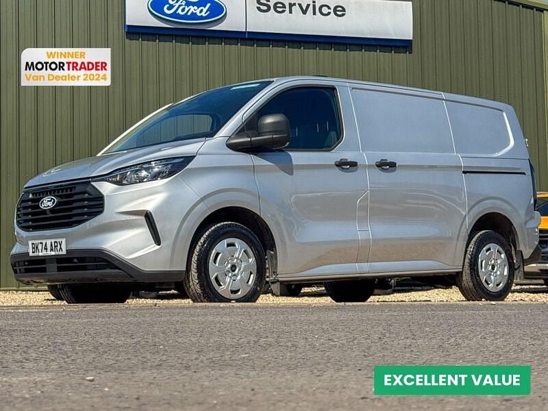 Used Ford Transit Custom Trend 136 HP (100 kW) 2024 Silver Van