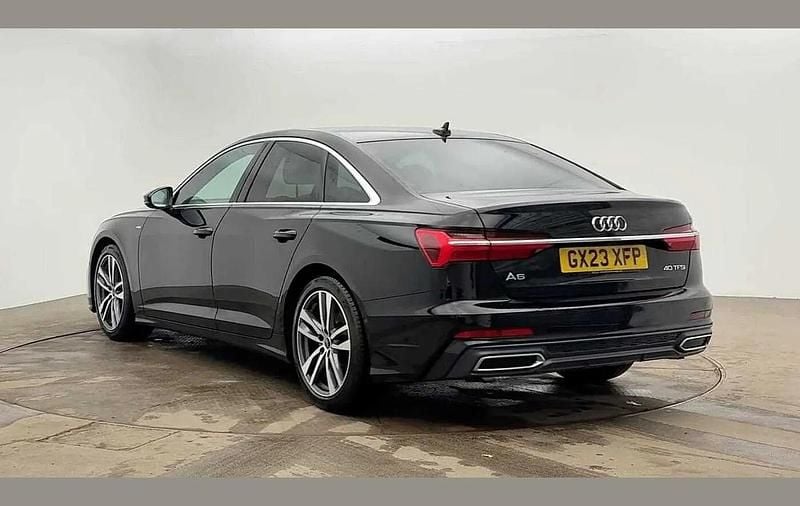 Used Audi A6 S-Line 200 HP (147 kW) 2023 Black Sedan
