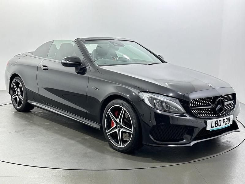 Used Mercedes C43 AMG AMG 367 HP (269 kW) 2018 Black Cabriolet