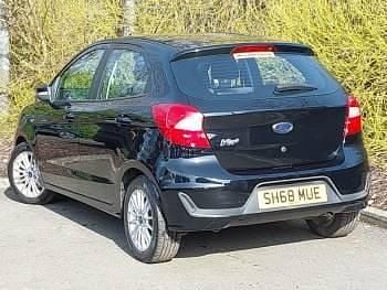 Used Ford Ka Plus Zetec 70 HP (51 kW) 2018 Black Hatchback
