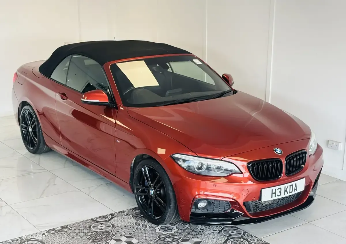 Used BMW 218 M Sport 2018 Orange Cabriolet