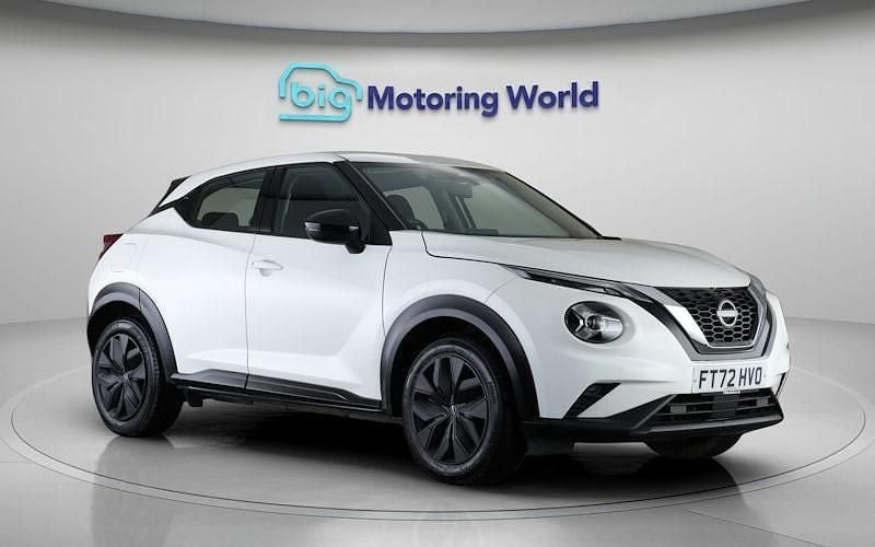 Used Nissan Juke Acenta 114 HP (83 kW) 2023 White SUV