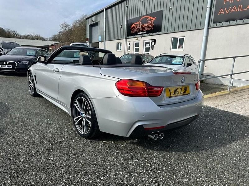 Used BMW 420 M Sport 190 HP (139 kW) 2016 Silver Cabriolet