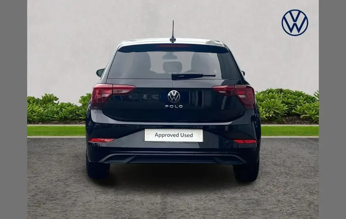 Used VW Polo Match 94 HP (69 kW) 2025 Black Hatchback