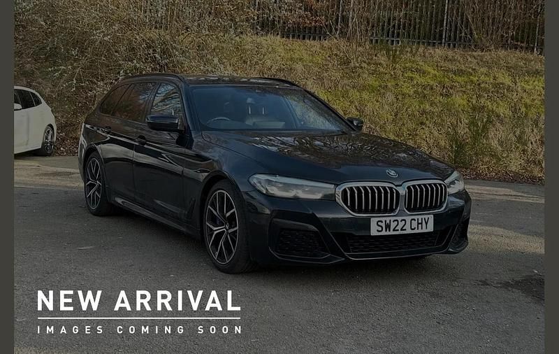 Used BMW 530 M Sport 281 HP (206 kW) 2022 Black Estate