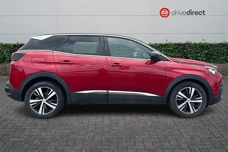 Used Peugeot 3008 GT-line 120 HP (88 kW) 2017 Red SUV