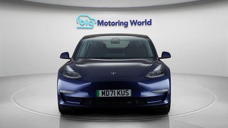 Used Tesla Model 3 Long Range AWD 366 kW (498 HP) 2022 Blue Sedan