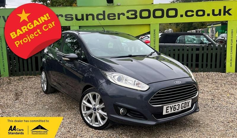 Grey Used 2014 Ford Fiesta Titanium X Hatchback | £2,250 (Fair price) - Image 1/4