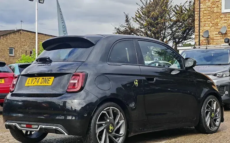 Used Abarth 500e 114 kW (155 HP) 2024 Black Hatchback