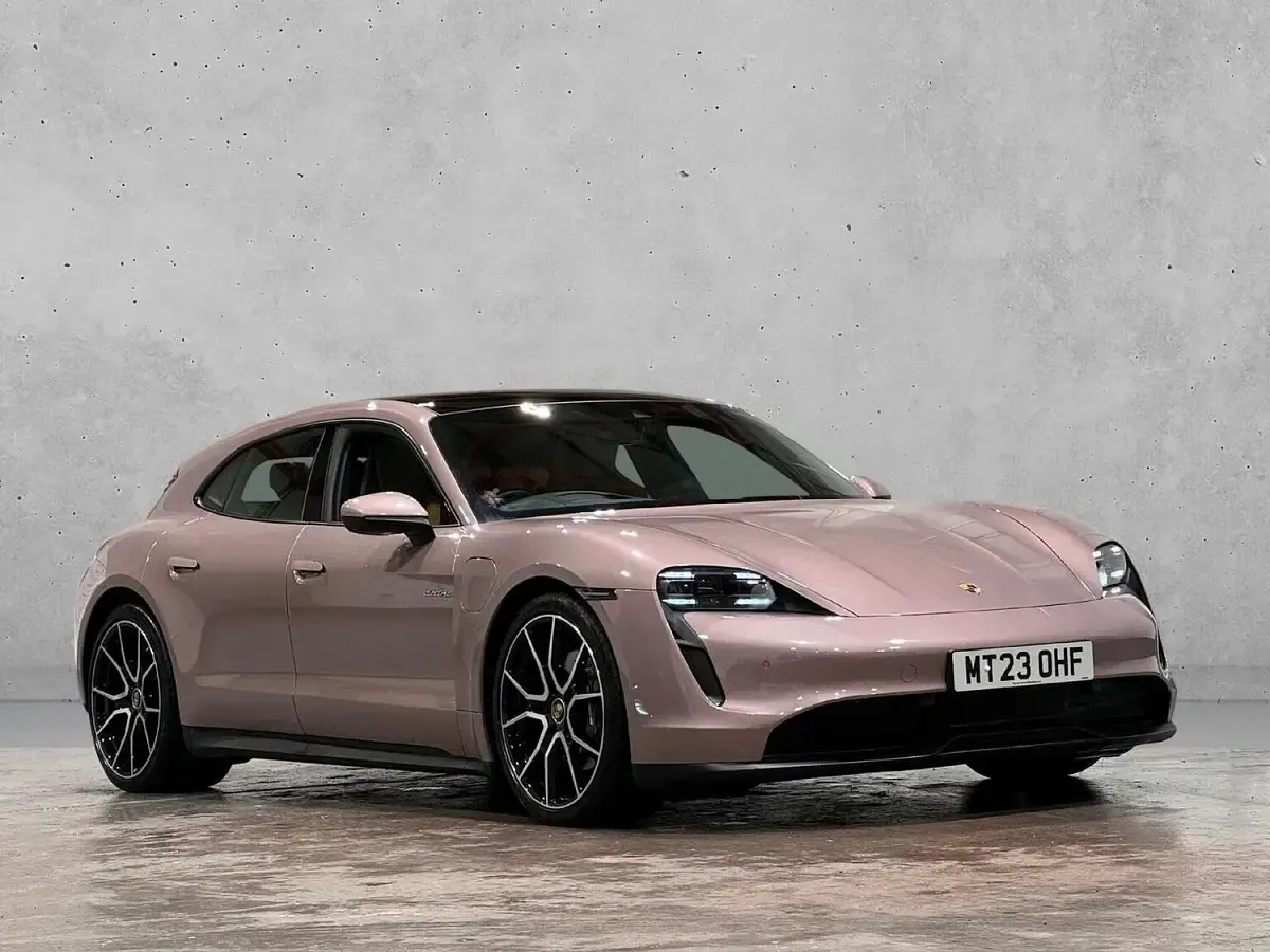 Used Porsche Taycan Performance Package 11 kW (15 HP) 2023 Pink Estate