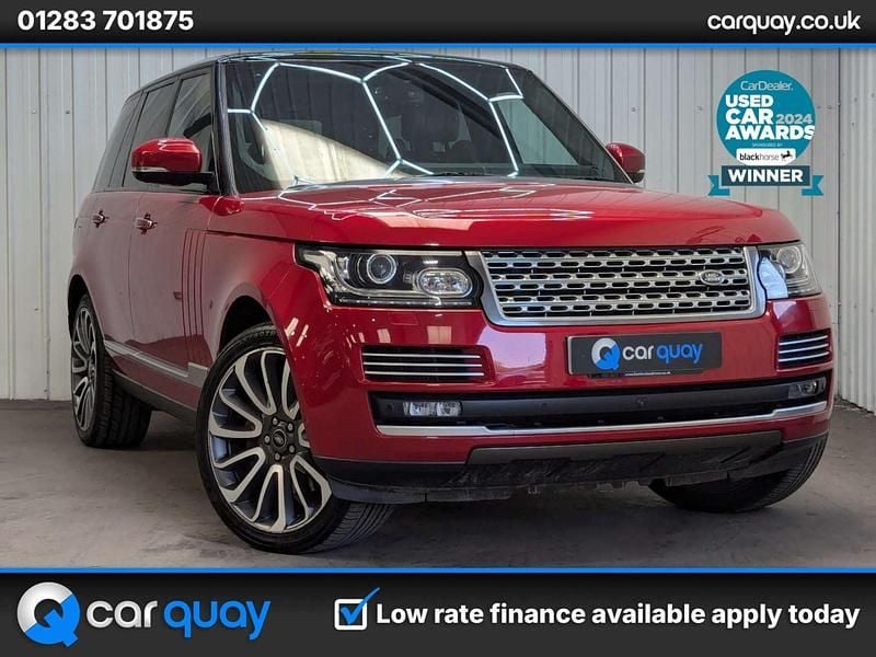 Red Used 2016 Land Rover Range Rover Autobiography SUV | £23,495 (Good price) - Image 1/3