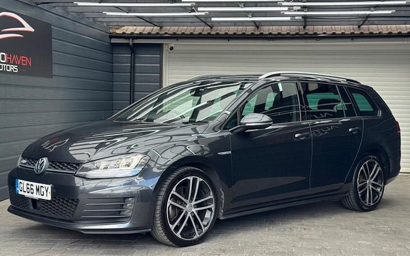 Used VW Golf VII GTD 188 HP (138 kW) 2016 Grey Estate