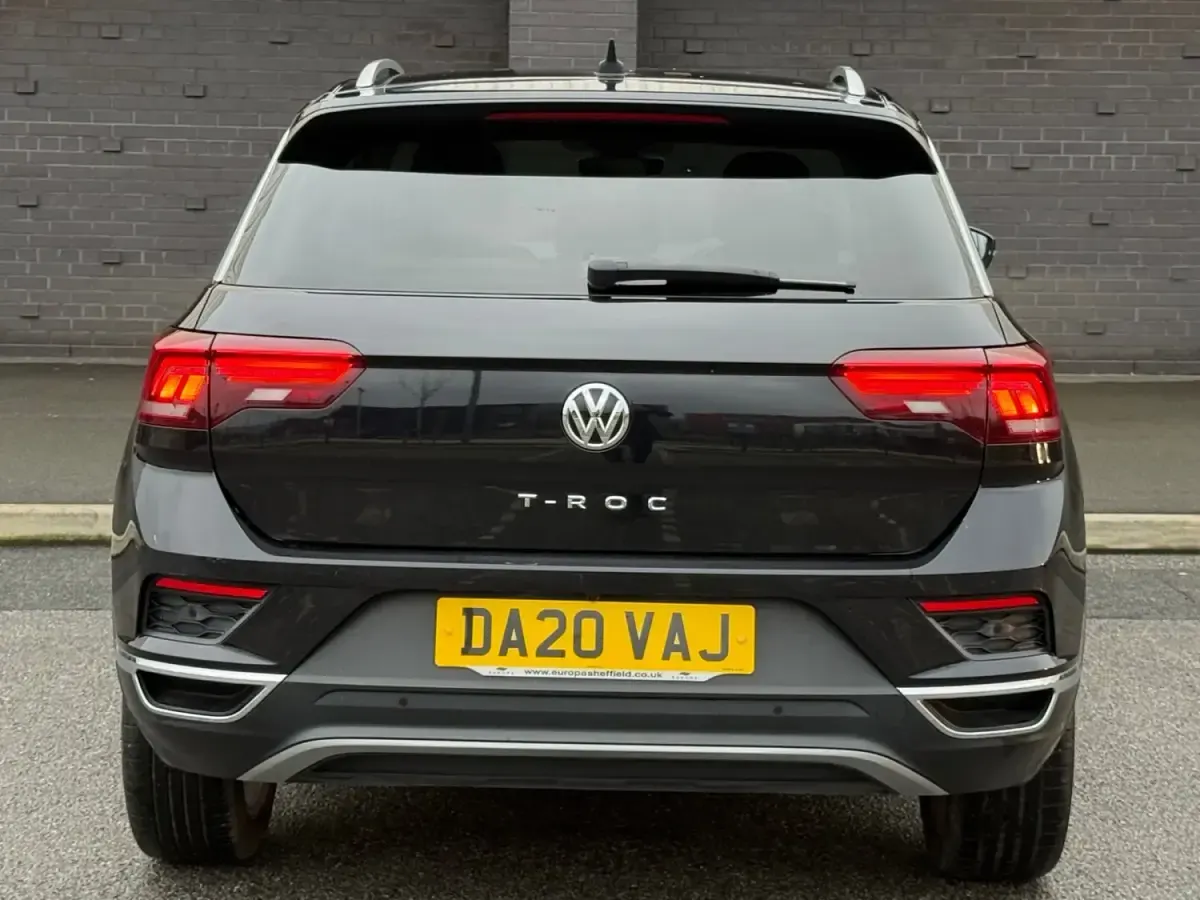 Begagnad VW T-Roc SEL 150 HK (110 kW) 2020 Svart SUV