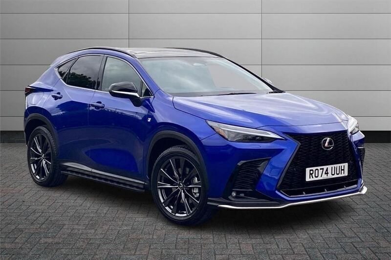 Azure blue Used 2024 Lexus NX450h+ Sport Line SUV | £51,999 (Fair price) - Image 1/4