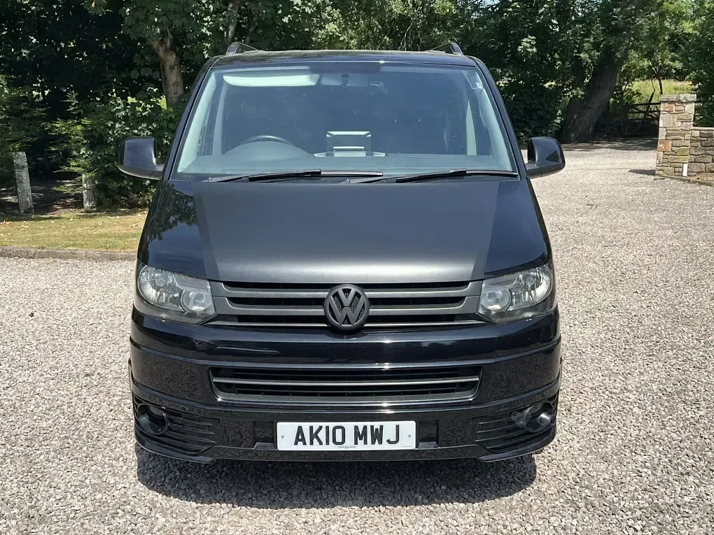 Used VW T5 180 HP (132 kW) 2010 Black Van