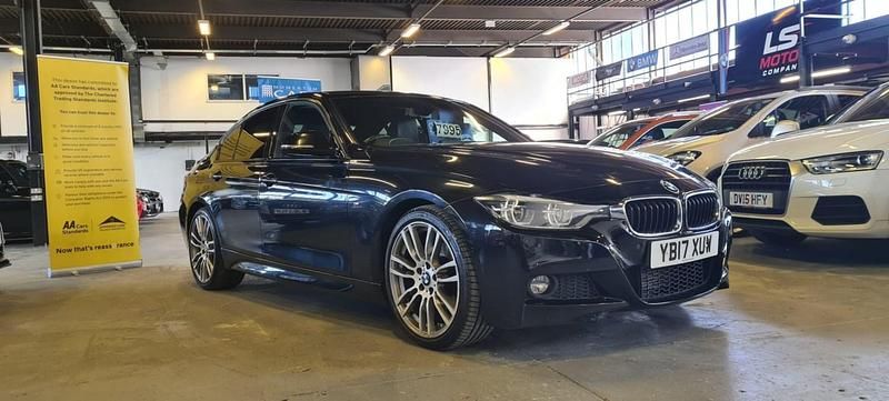 Begagnad BMW 320 M Sport 2017 Svart Sedan