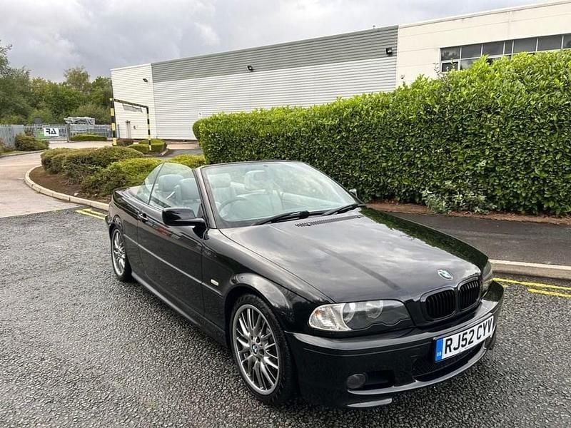 Black Used 2002 BMW 325 Cabriolet Sport Line Cabriolet | £6,995 - Image 1/4