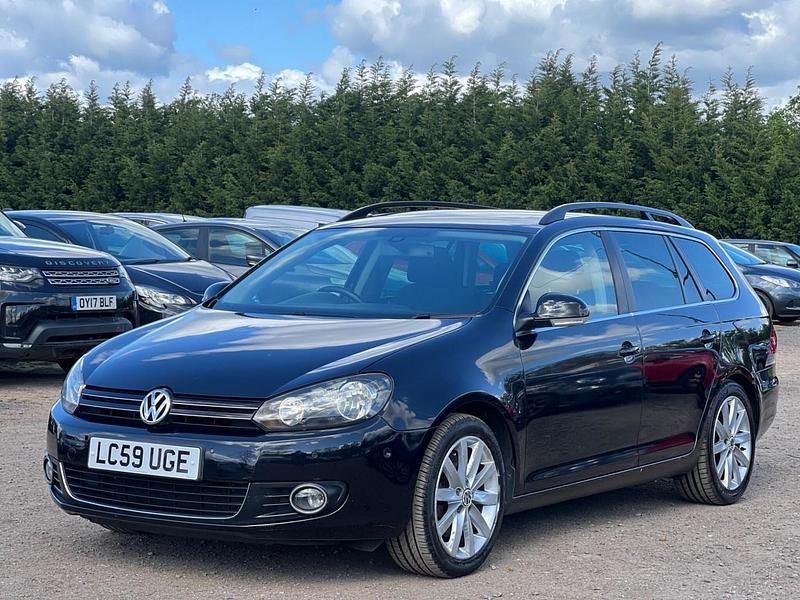 Used VW Golf V Sportline 140 HP (102 kW) 2009 Black Estate