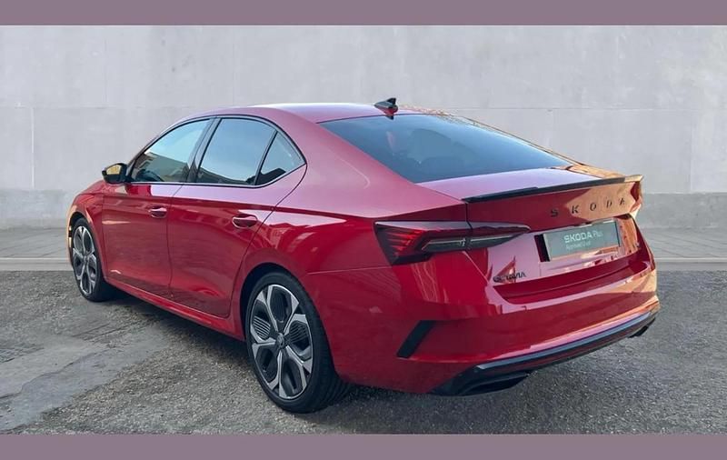 Used Skoda Octavia vRS 265 HP (194 kW) 2025 Velvet red metallic Hatchback