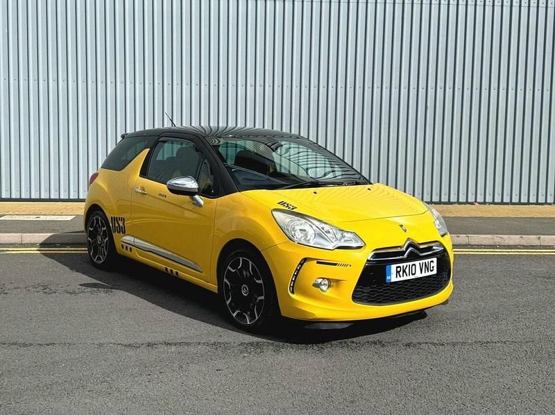 Yellow Used 2010 Citroën DS3 Hatchback | £1,795 (Expensive) - Image 1/4