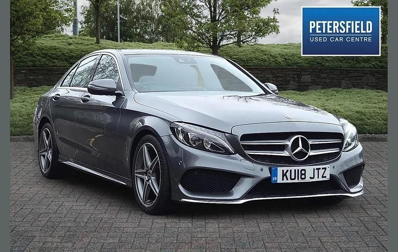 Used Mercedes C250 AMG Line Premium Plus 200 HP (147 kW) 2018 Grey Sedan