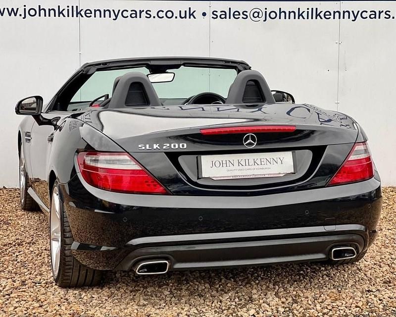 Used Mercedes SLK200 AMG 184 HP (135 kW) 2013 Black Cabriolet