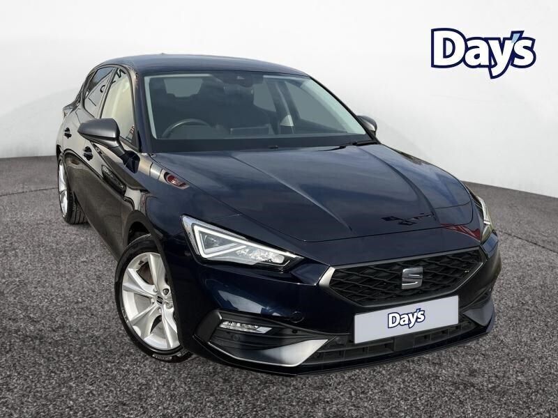 Blue Used 2021 Seat Leon FR Hatchback | £14,995 (Fair price) - Image 1/4