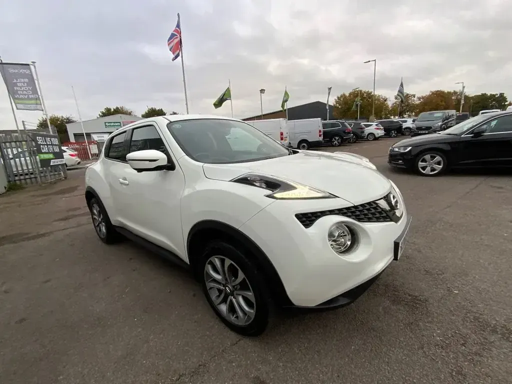 Used Nissan Juke S 110 HP (80 kW) 2019 White SUV