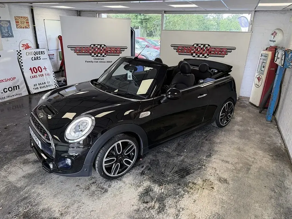 Used Mini Cooper S Cabriolet 2017 Black Cabriolet