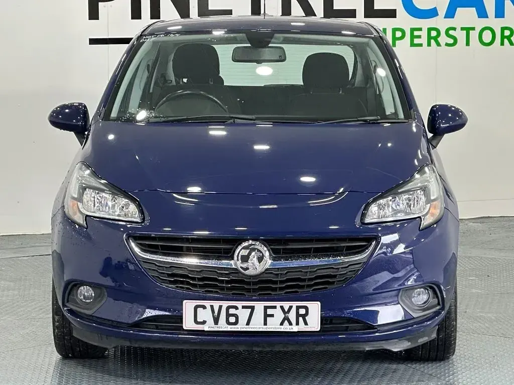 Used Vauxhall Corsa 90 HP (66 kW) 2017 Blue Hatchback