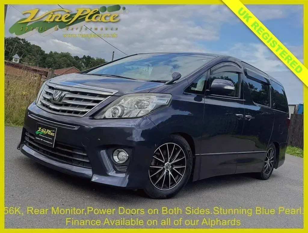 Used Toyota Alphard 2013 Blue MPV