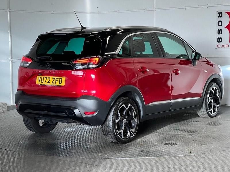 Used Vauxhall Crossland Ultimate 110 HP (80 kW) 2022 Red SUV