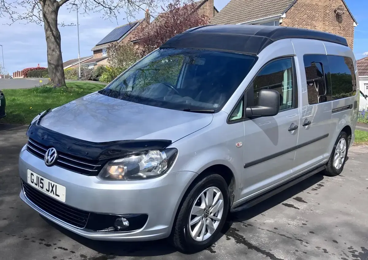 Used VW Caddy Startline 102 HP (75 kW) 2015 Silver MPV