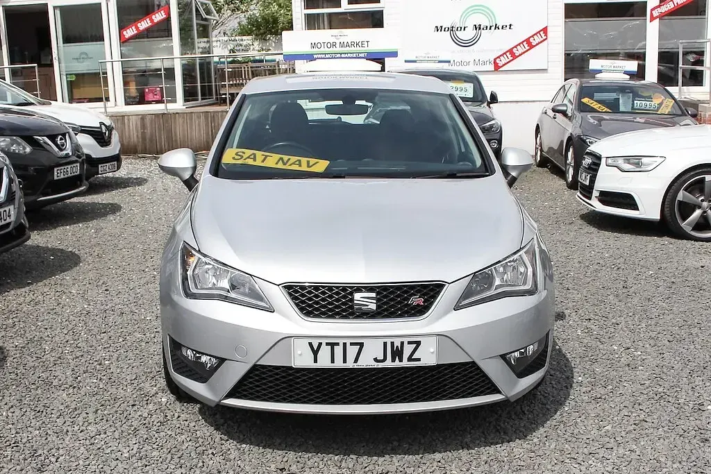 Used Seat Ibiza FR 90 HP (66 kW) 2017 Silver Hatchback