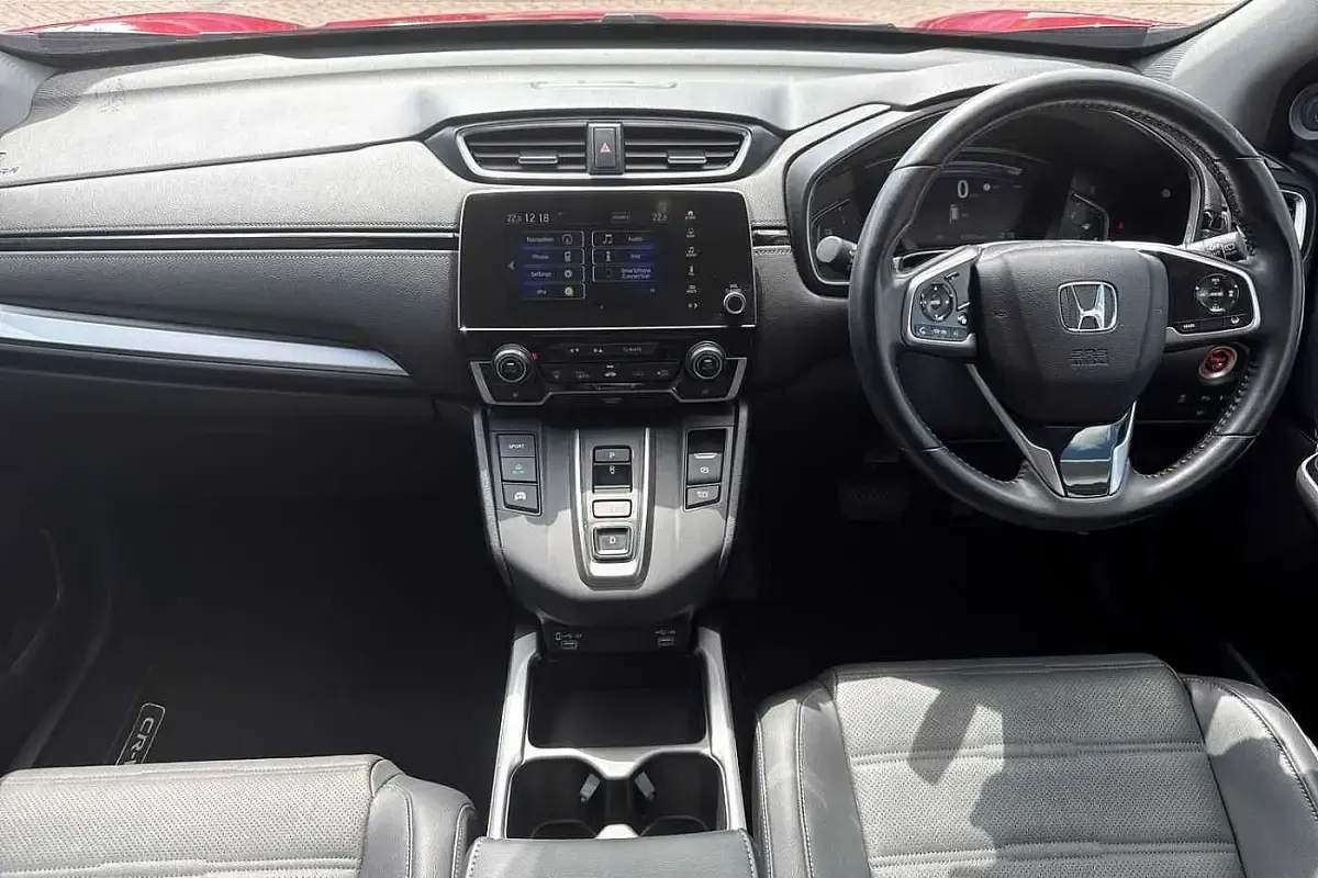Used Honda CR-V Hybrid 184 HP (135 kW) 2021 Premium crystal red SUV