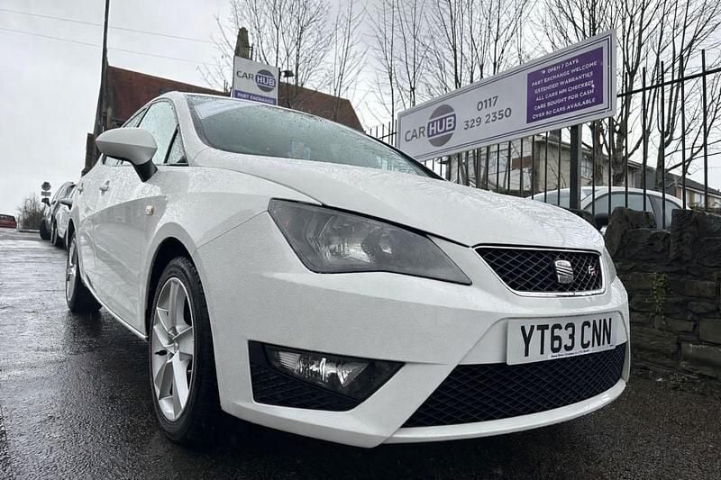 Used Seat Ibiza FR 105 HP (77 kW) 2013 White Hatchback