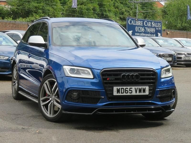 Blue Used 2015 Audi SQ5 SUV | £18,995 (Fair price) - Image 1/4