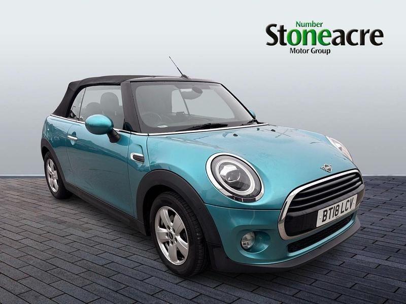 Turquoise Used 2018 Mini Cooper Cabriolet Cabriolet | £12,948 (Fair price) - Image 1/1
