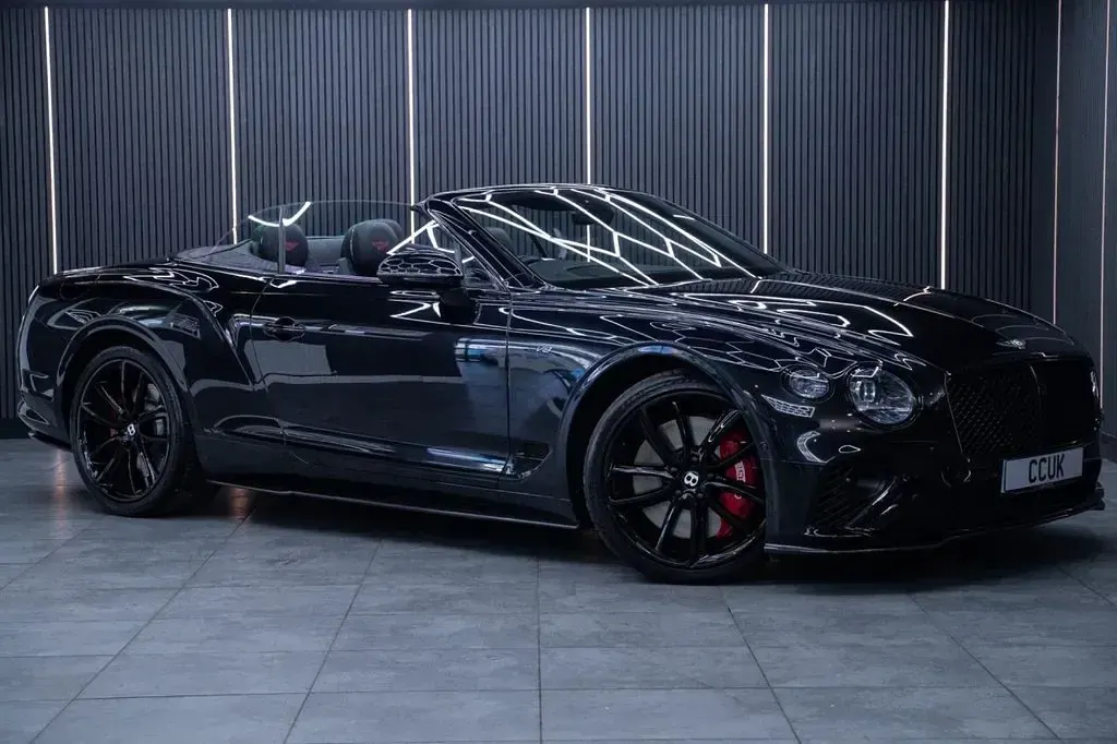 Used Bentley Continental GT Convertible 550 HP (404 kW) 2022 Black Cabriolet