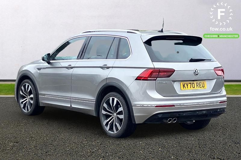 Used VW Tiguan R-line 150 HP (110 kW) 2020 Silver SUV