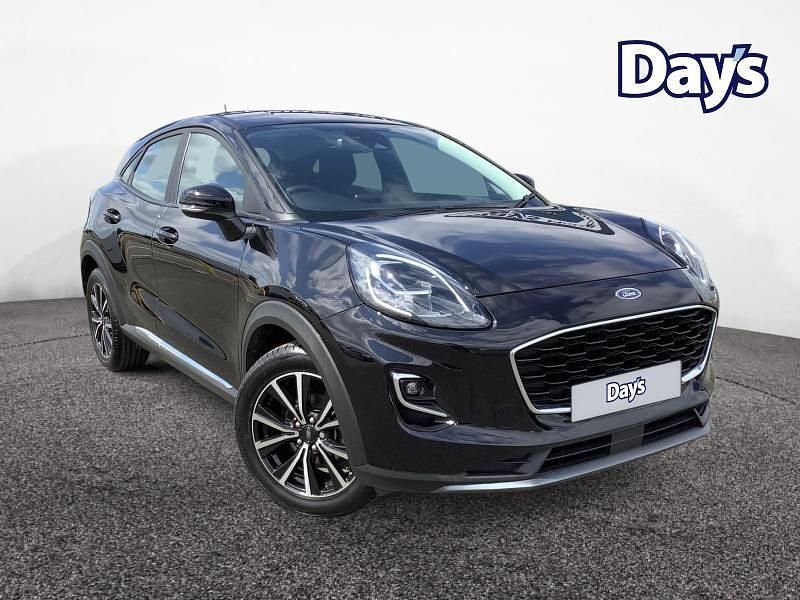 Black Used 2022 Ford Puma Gen-E Titanium SUV | £15,789 (Good price) - Image 1/4