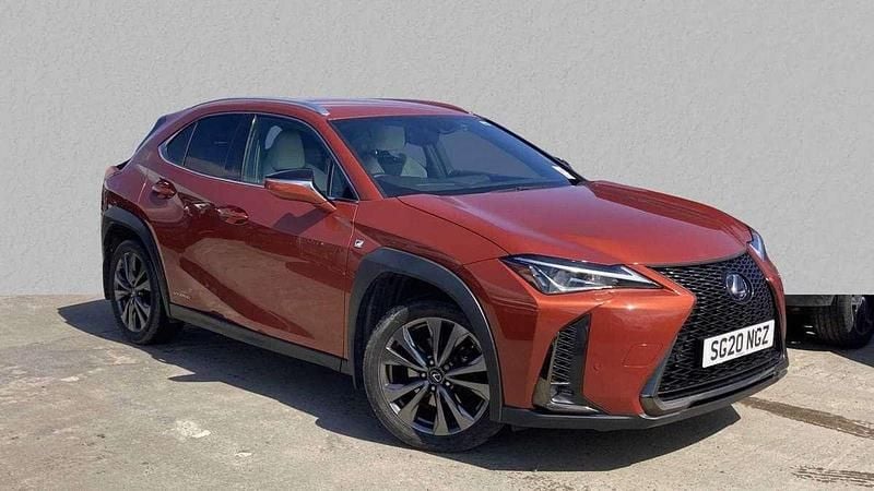 Orange Used 2020 Lexus UX 250h Sport Line SUV | £19,090 (Good price) - Image 1/3