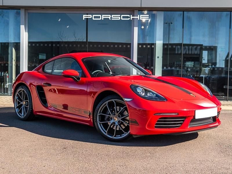 Used Porsche 718 Cayman Edition 2023 Guards red Coupe