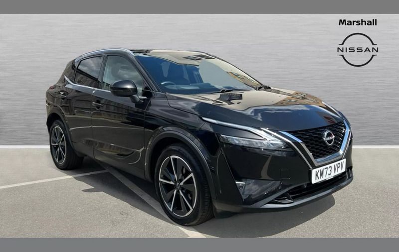 Black Used 2023 Nissan Qashqai Tekna SUV | £24,439 (Expensive) - Image 1/4