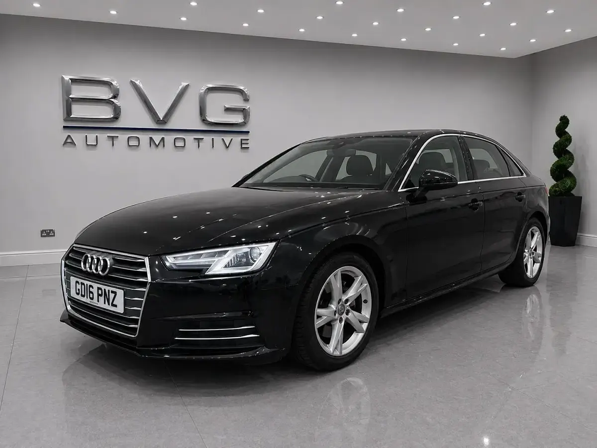 Begagnad Audi A4 2016 Svart Sedan